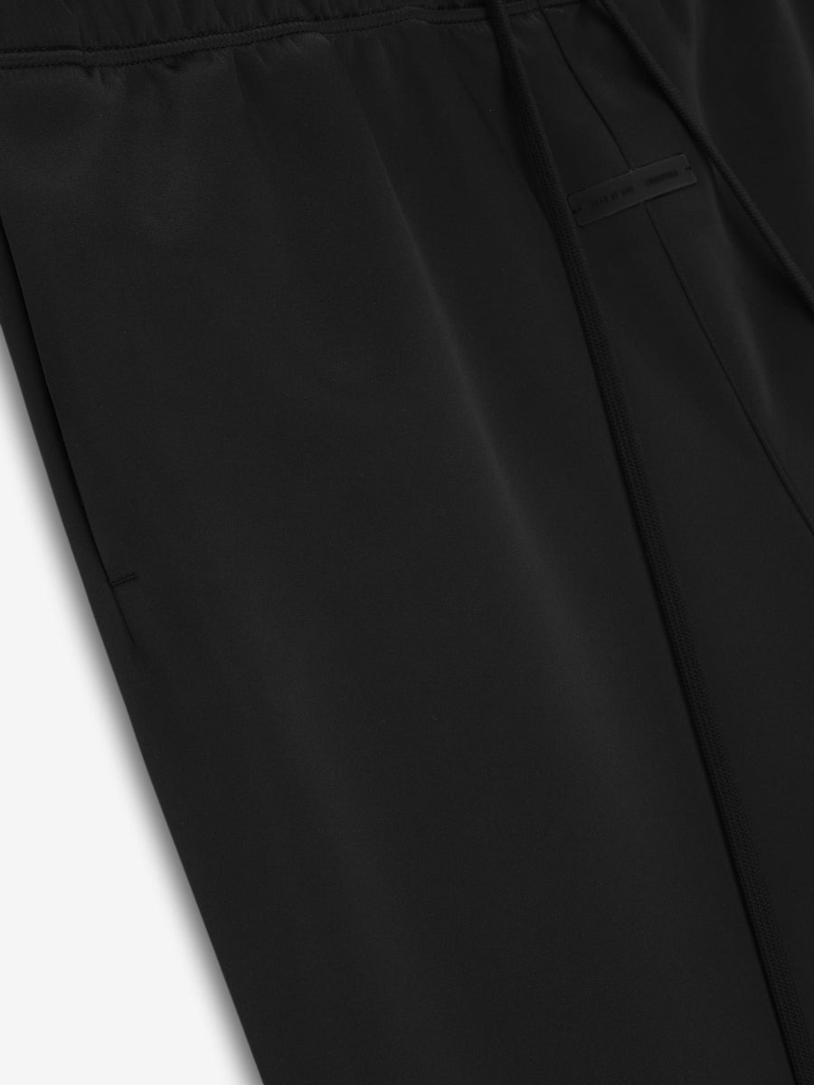 Bonded Satin Relaxed Track Pant - 5