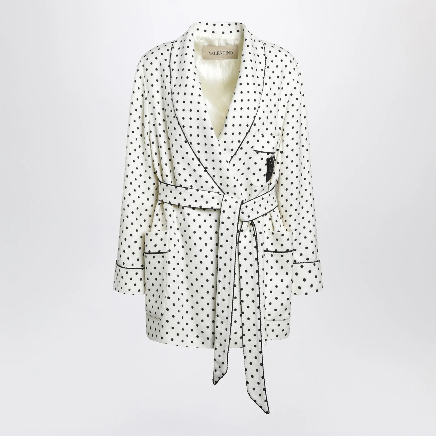 Valentino Supergrain Jacket With Plusdepois Print Women - 1