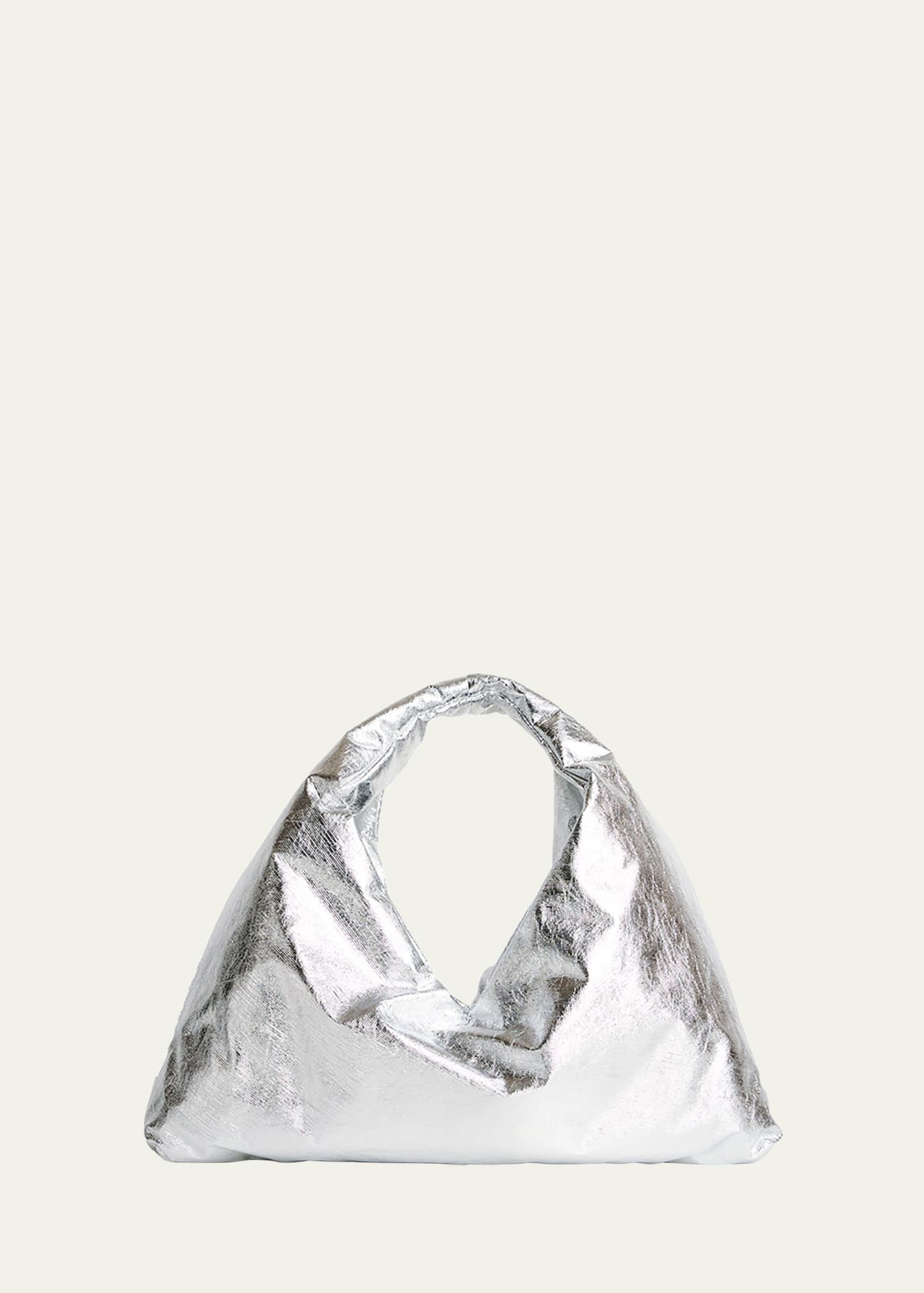 Anchor Small Metallic Top-Handle Bag - 1