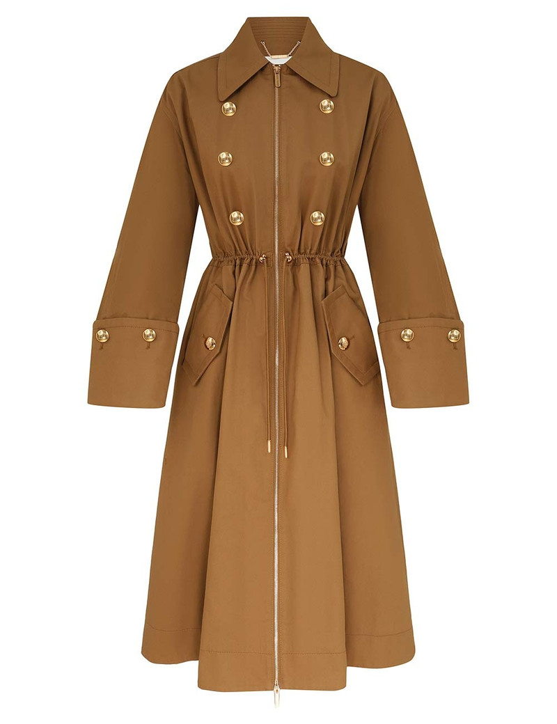 REBELLION DRAWSTRING TRENCH 1