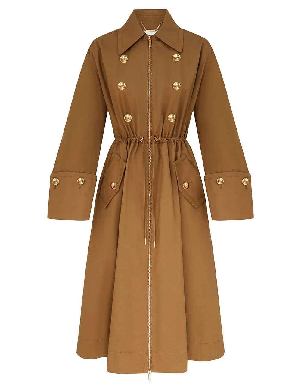 REBELLION DRAWSTRING TRENCH - 1