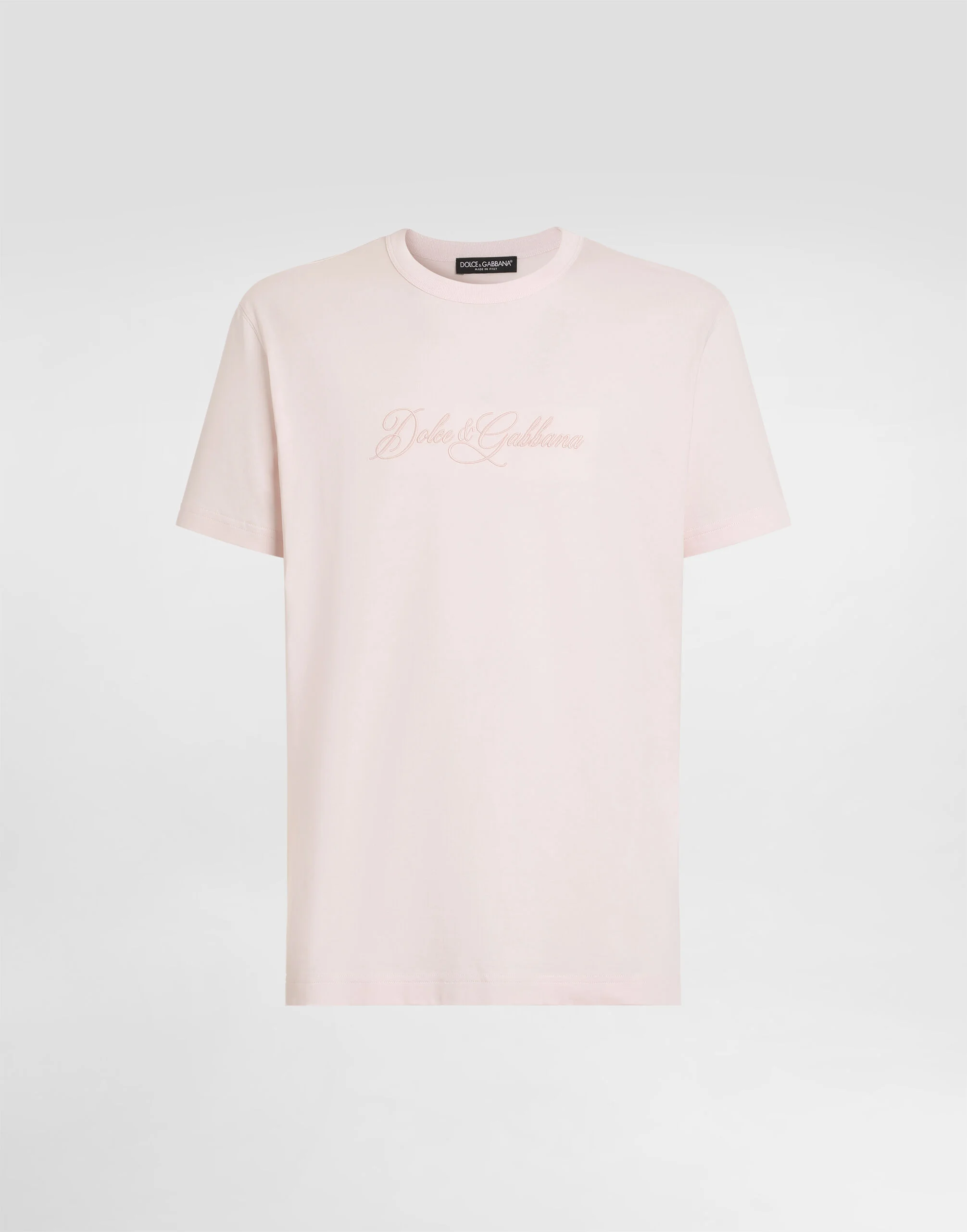 Cotton t-shirt with dg embroidery - 1