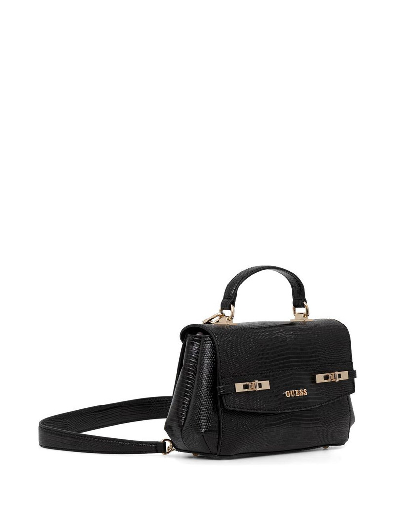 Melinda lizard-effect tote bag 3