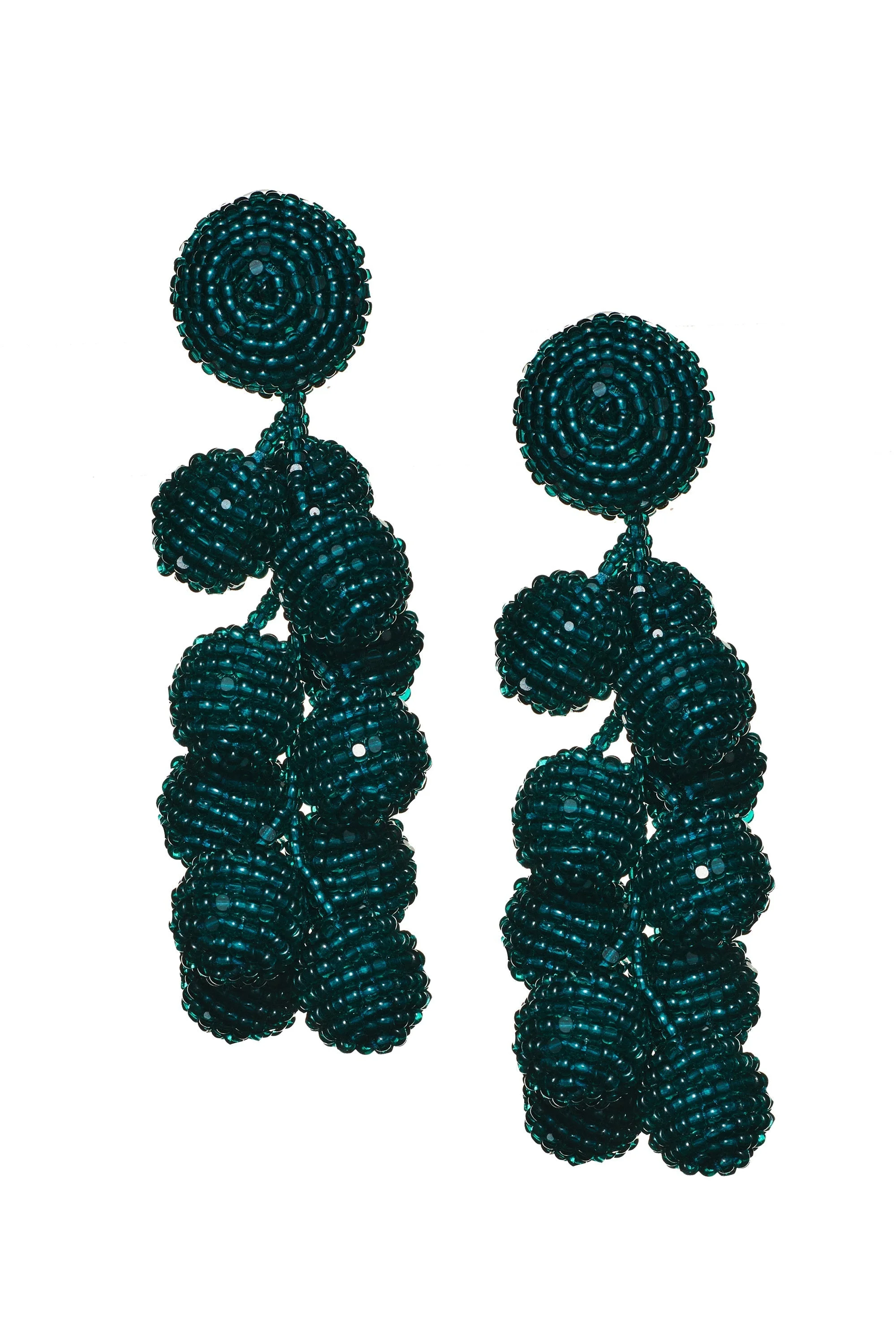COCONUTS EARRINGS - TEAL - 1
