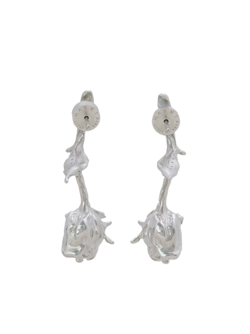 rose drop earrings - 2
