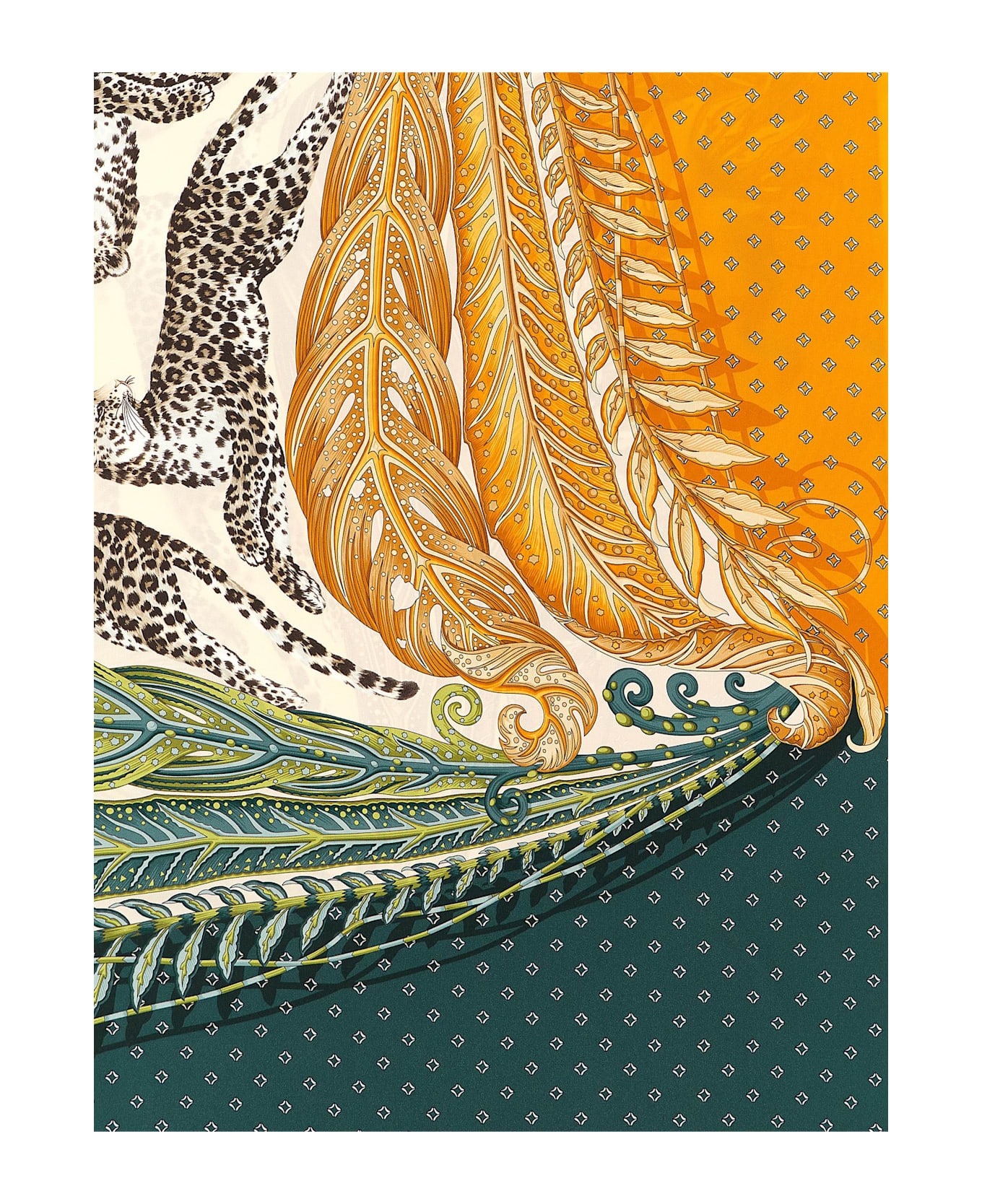 'madras' Print Scarf - 3