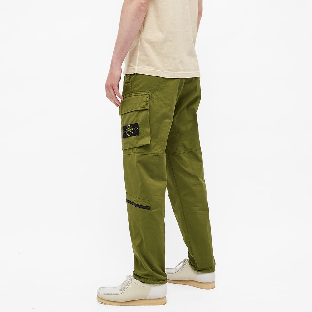 Stone Island Brushed Cotton Cargo Pant - 5