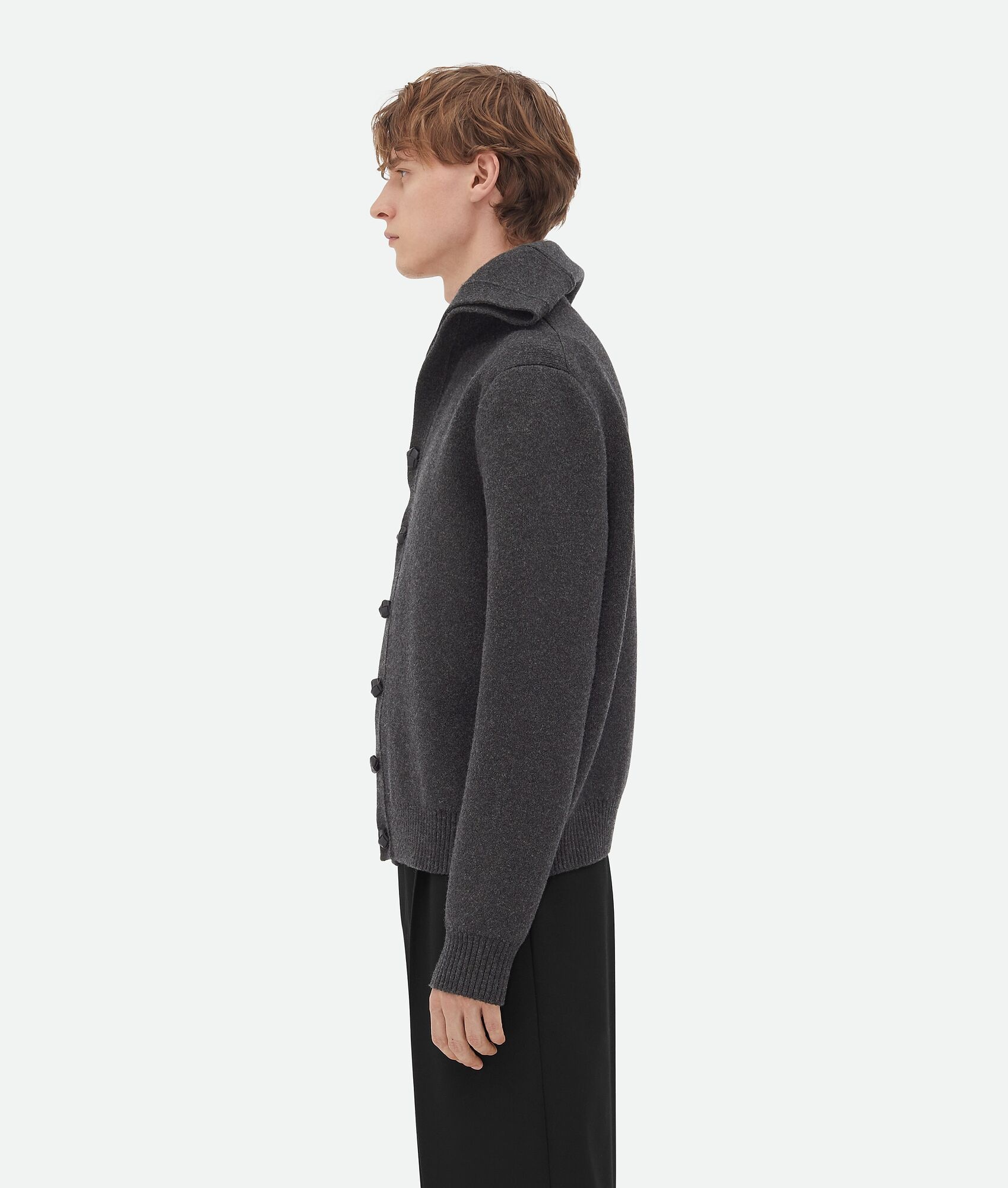 Compact Wool Cardigan - 2
