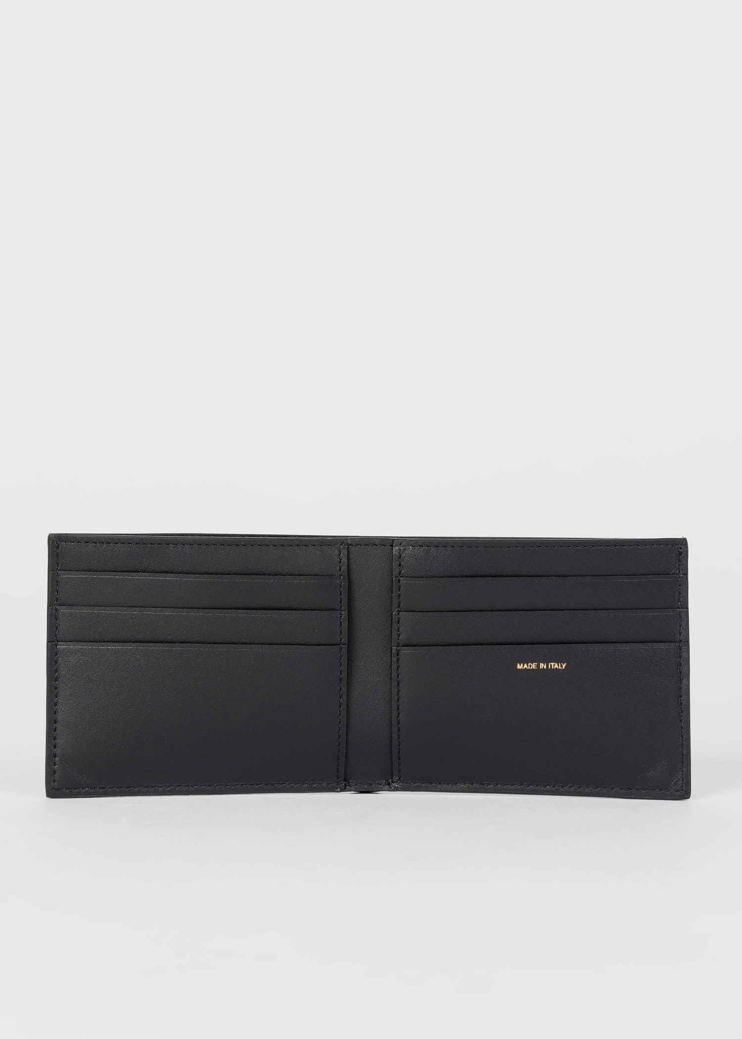 Panelled Leather Billfold Wallet - 4