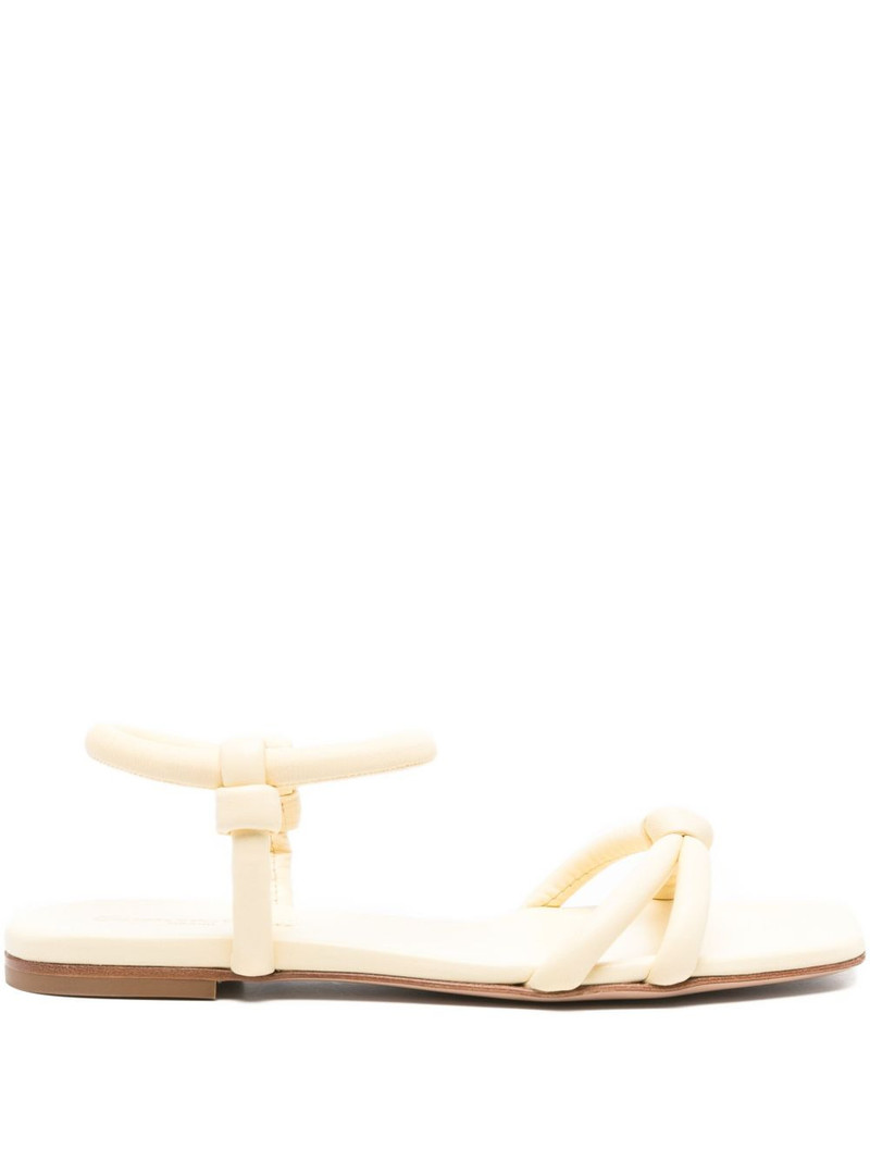 knotted ankle-strap sandals 1