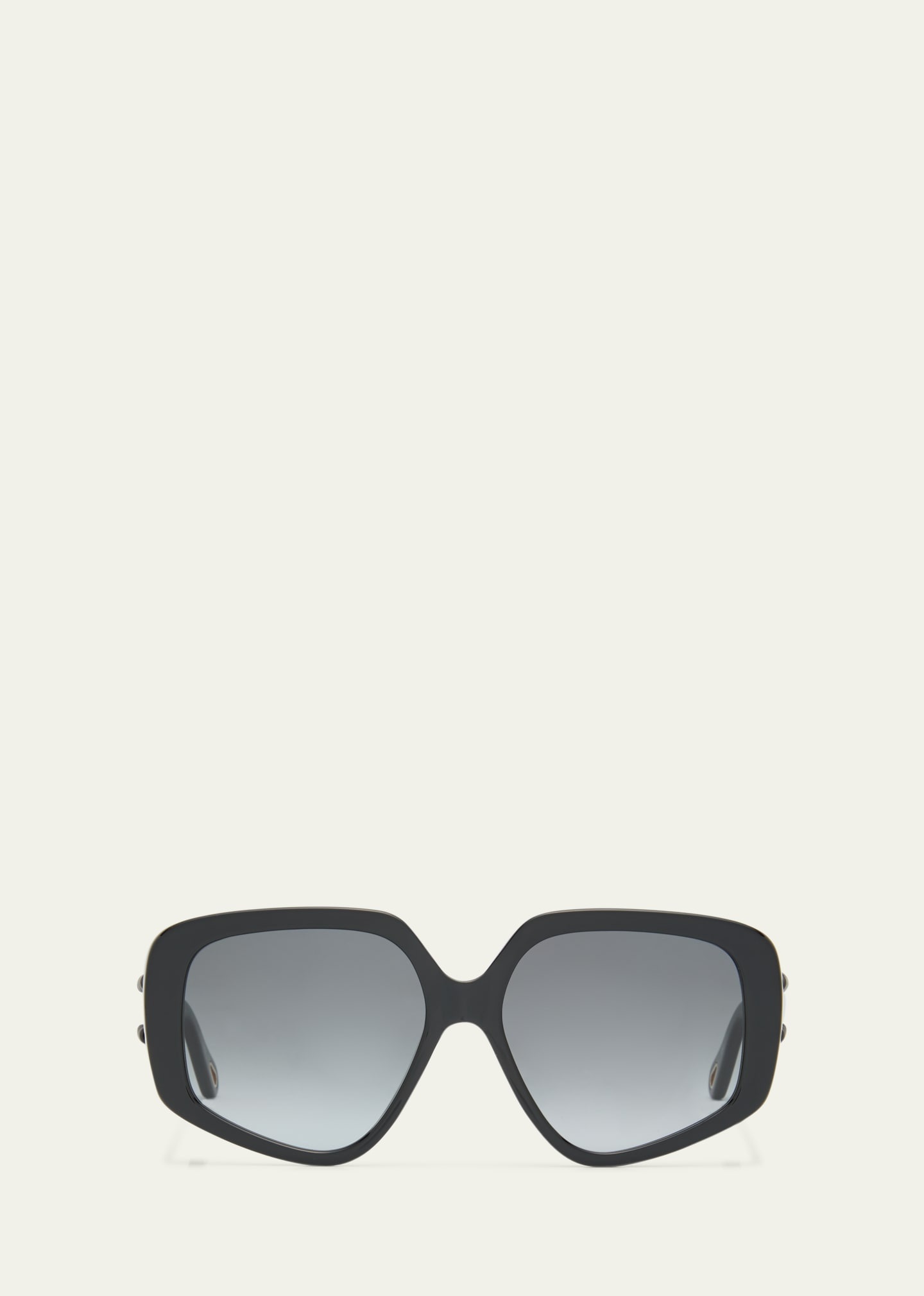 Acetate Rectangle Sunglasses - 3