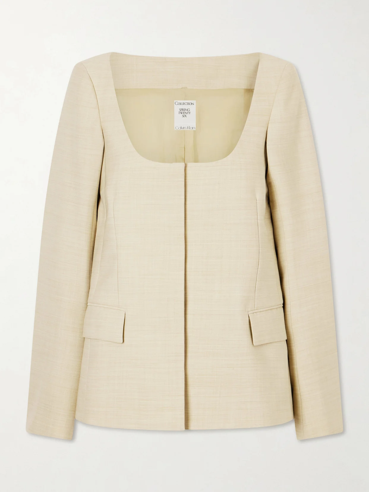 Camille Wool-twill Jacket - 1