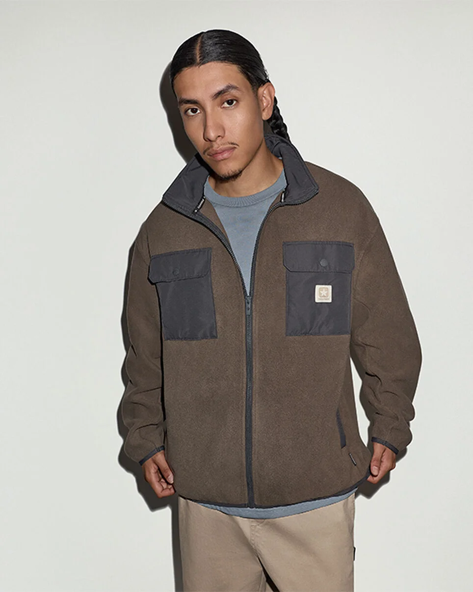 Converse Garage Full-Zip Fleece Jacket - 1