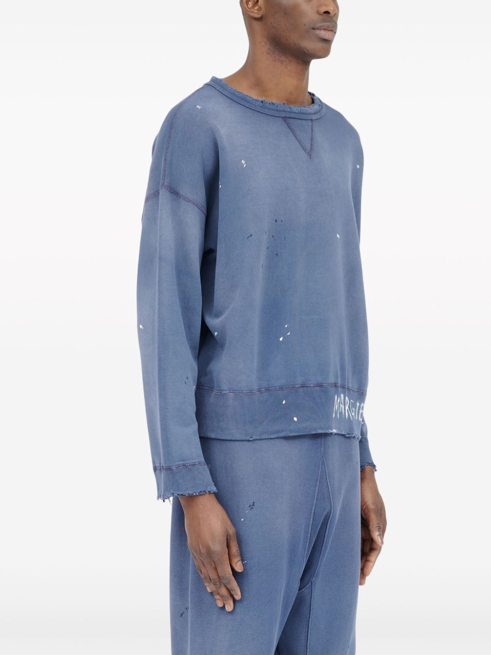 Handwritten cotton sweatshirt - 3