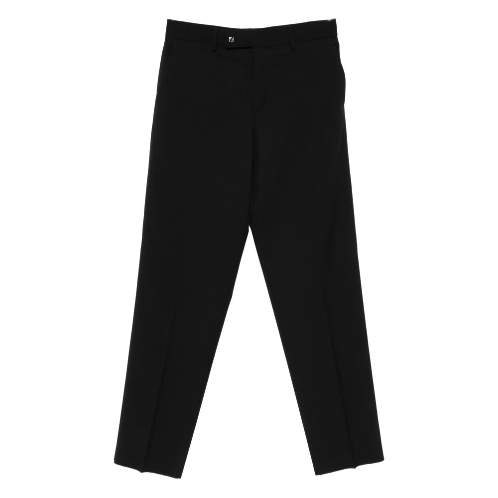 Fendi Black Trousers - Tailored Trousers Men - 1