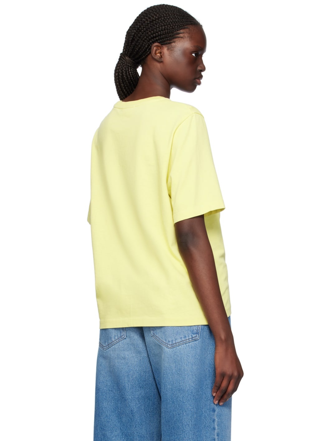 Yellow Floating Flower T-Shirt - 3