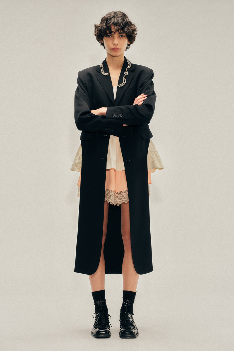 Embellished Extended Hip Cutaway Tailcoat 1