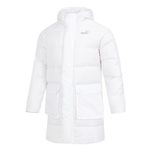 PUMA Das Long Down Jacket 'White' 674641-02 - 1