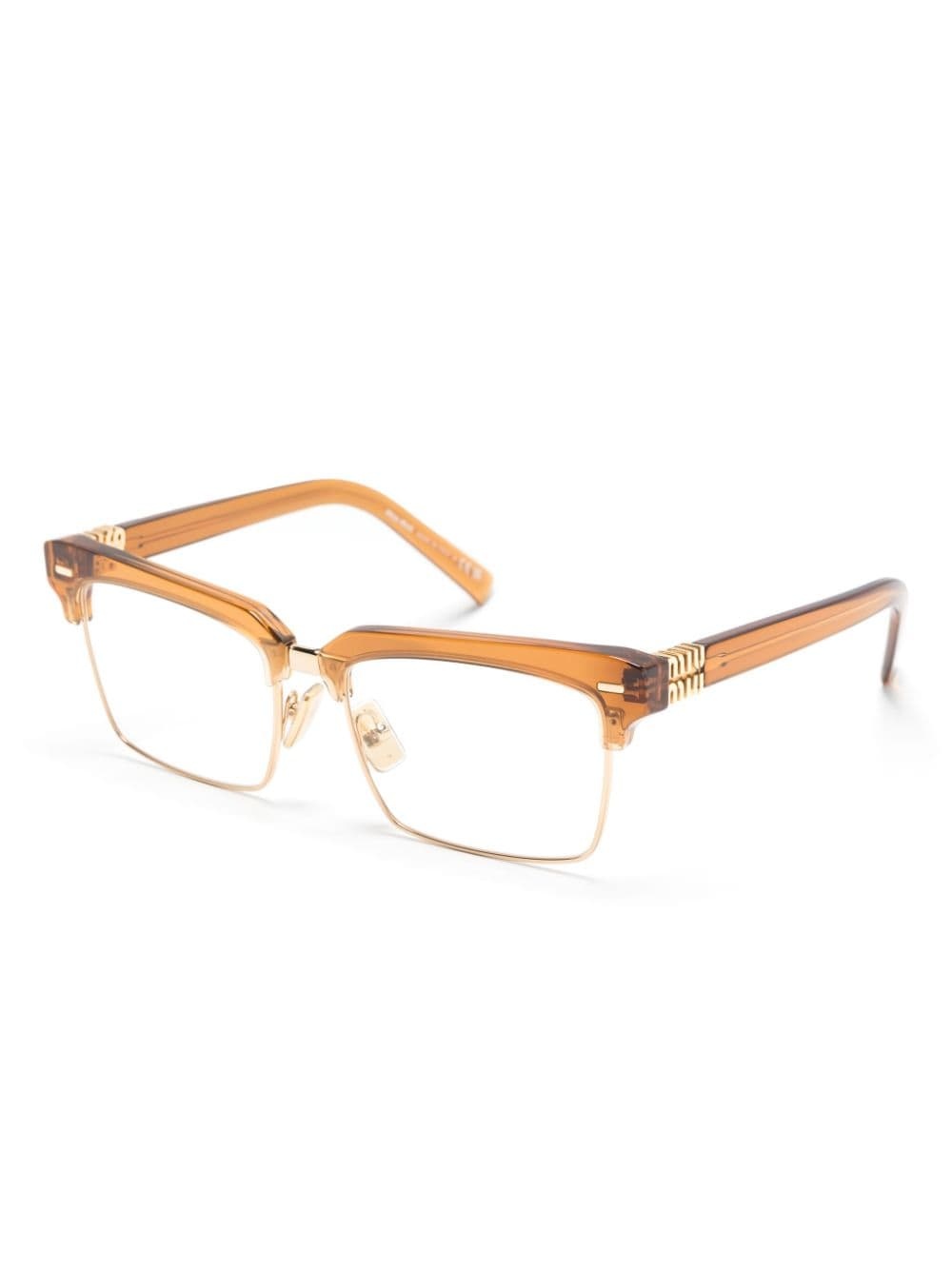 Runway Clubmaster-frame glasses - 2