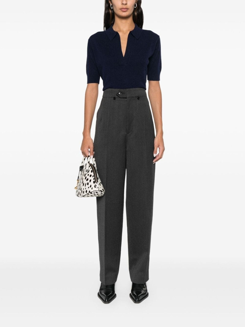 Victoria Beckham high-waist tapered-leg trousers outlook