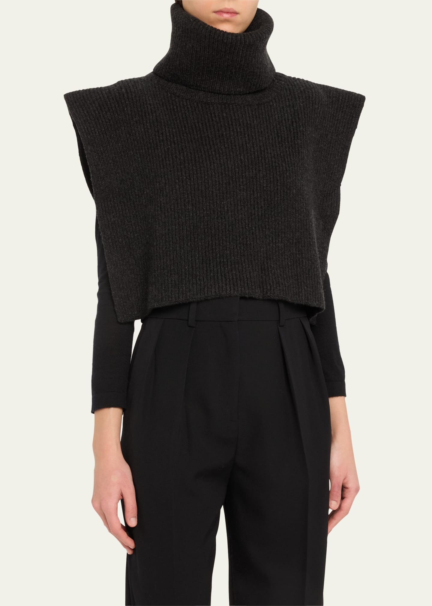 Emmit Turtleneck Scarf Cashmere Collar - 4