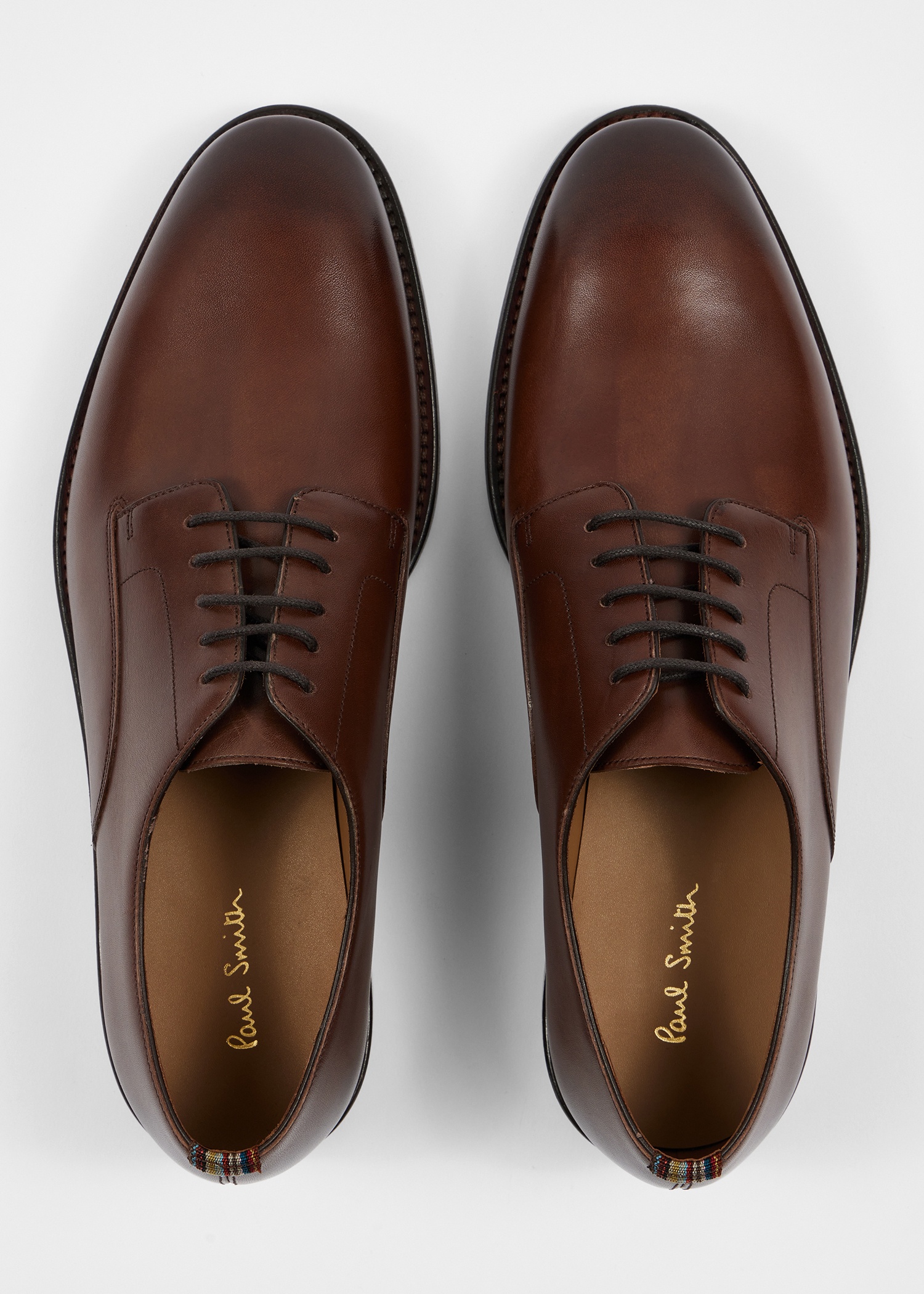 Brown Leather 'Jason' Shoes - 3