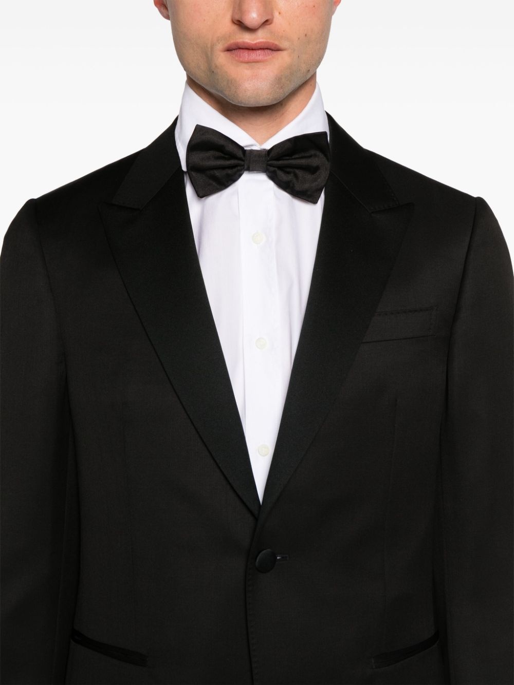peak-lapels single-breasted suit - 5