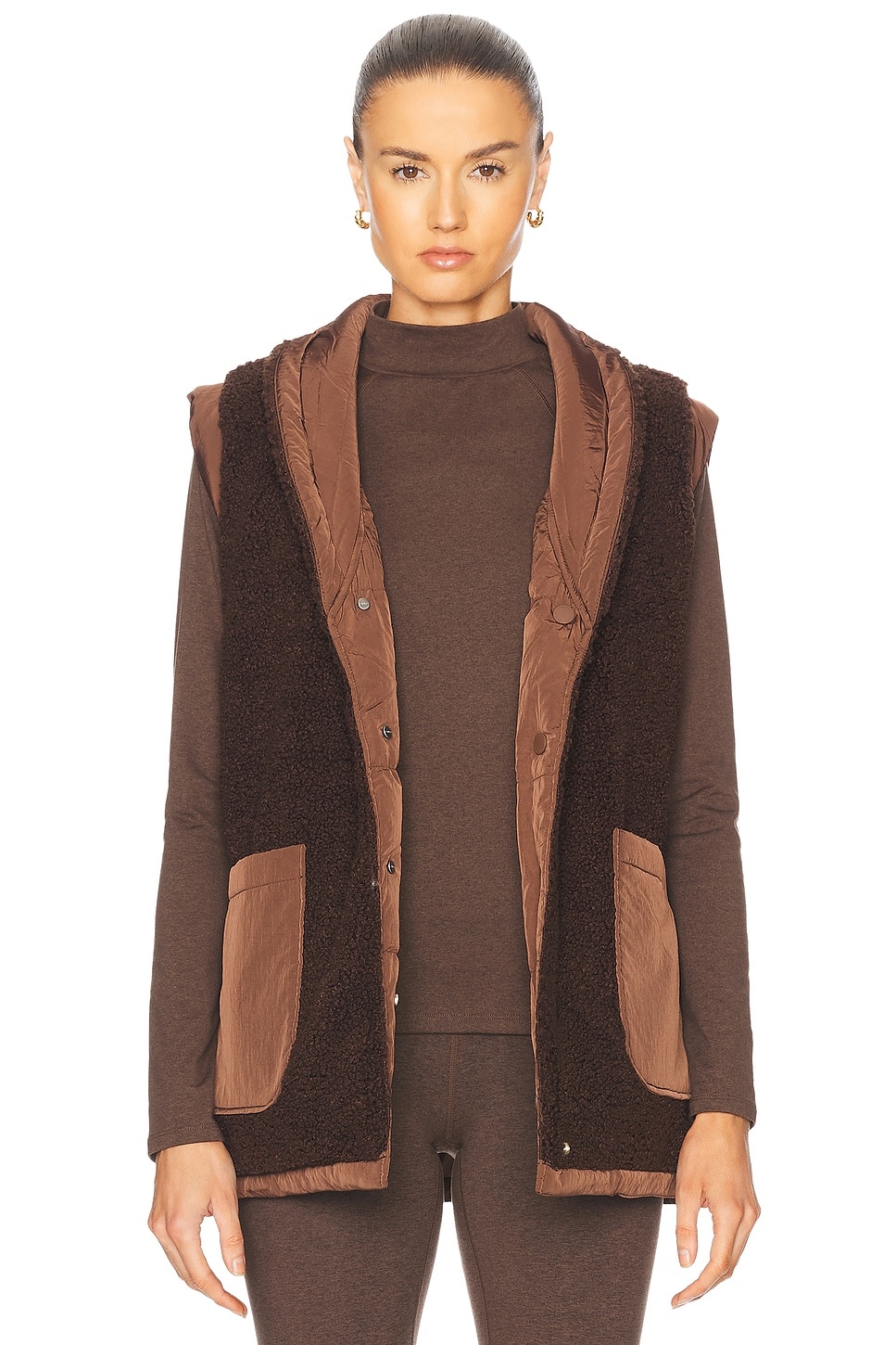 Lanville Wrap Puffer Gilet Vest - 2