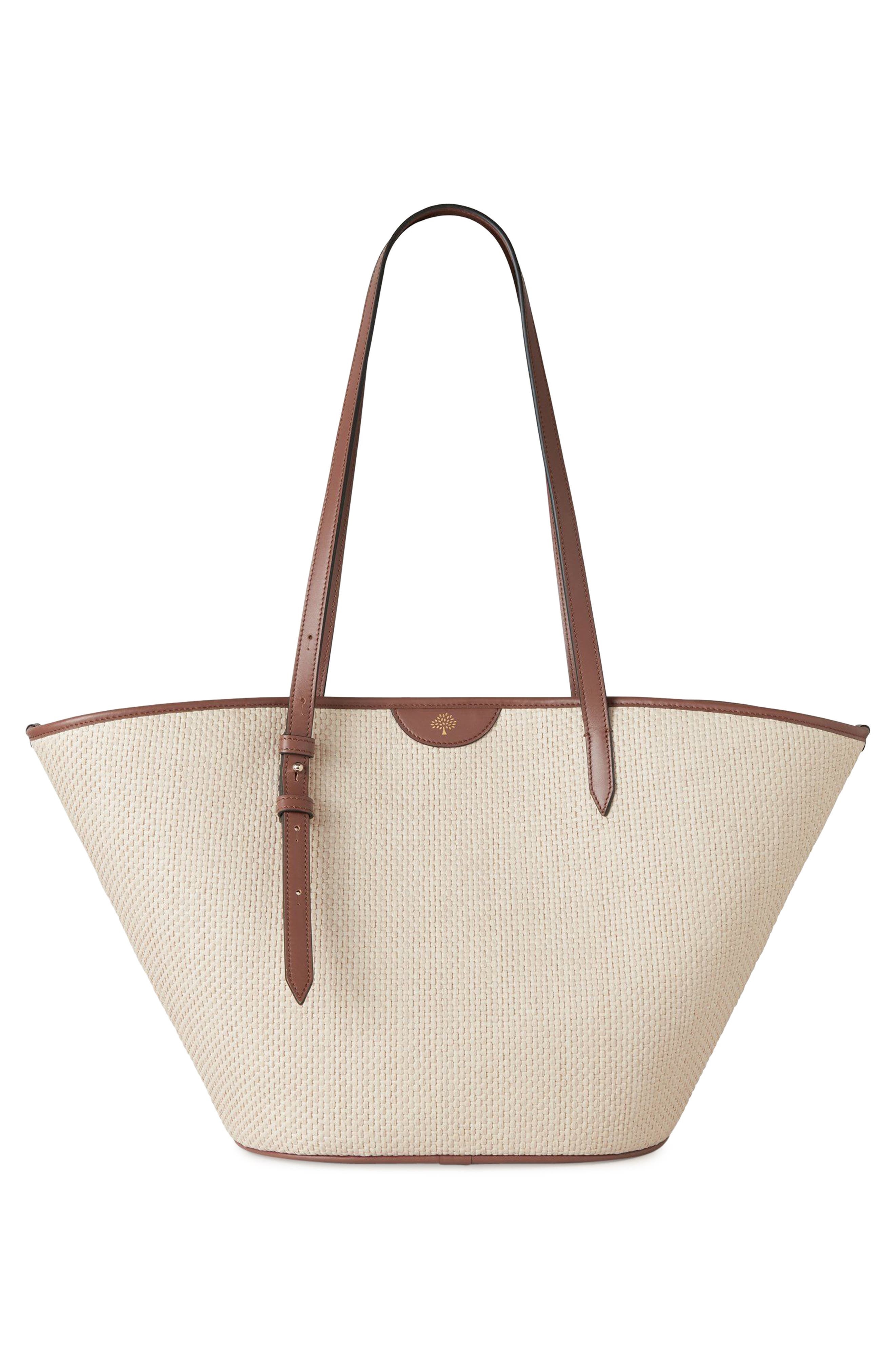 Mulberry Raffia Basket Tote in Oak at Nordstrom - 3