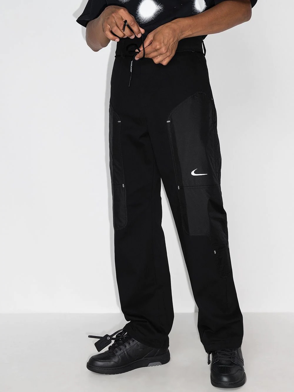 x Off-White straight-leg track pants - 2