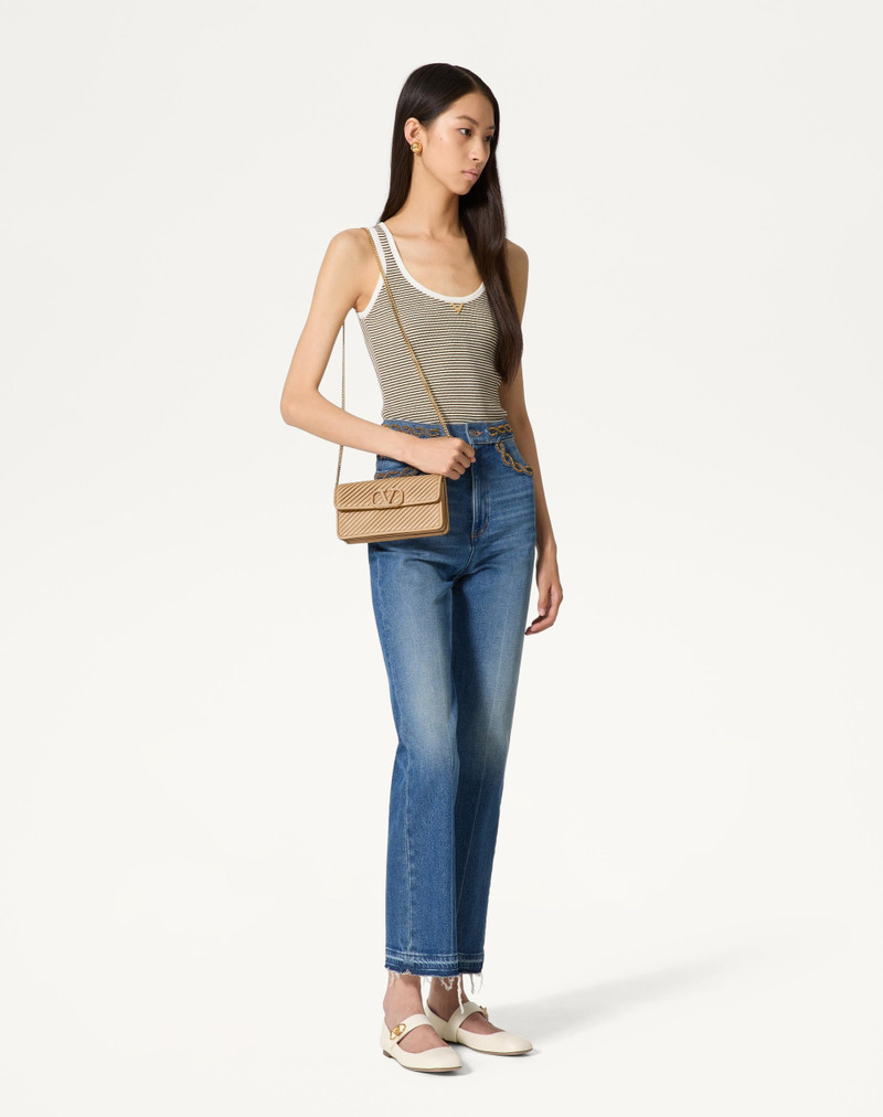 Valentino VLOGO SIGNATURE CALFSKIN WALLET WITH CHAIN outlook