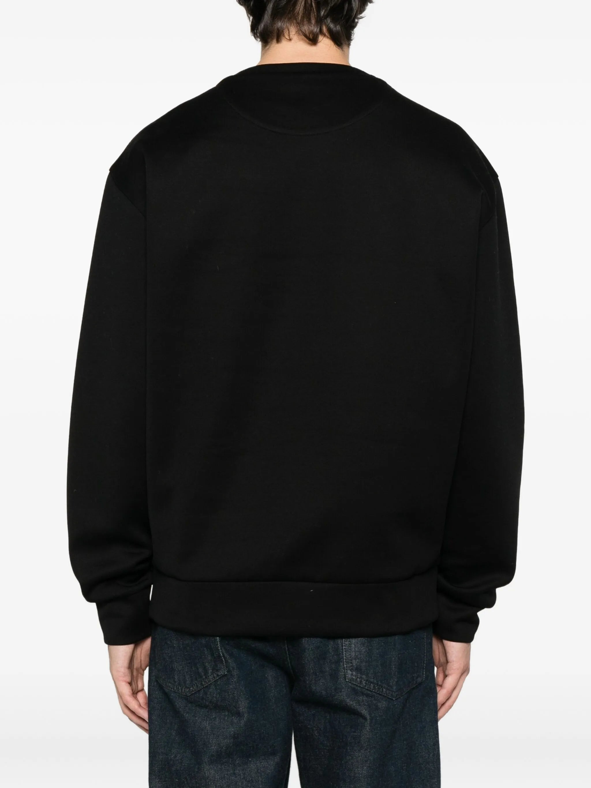 Prada Logo-plaque Cotton Sweatshirt - 5