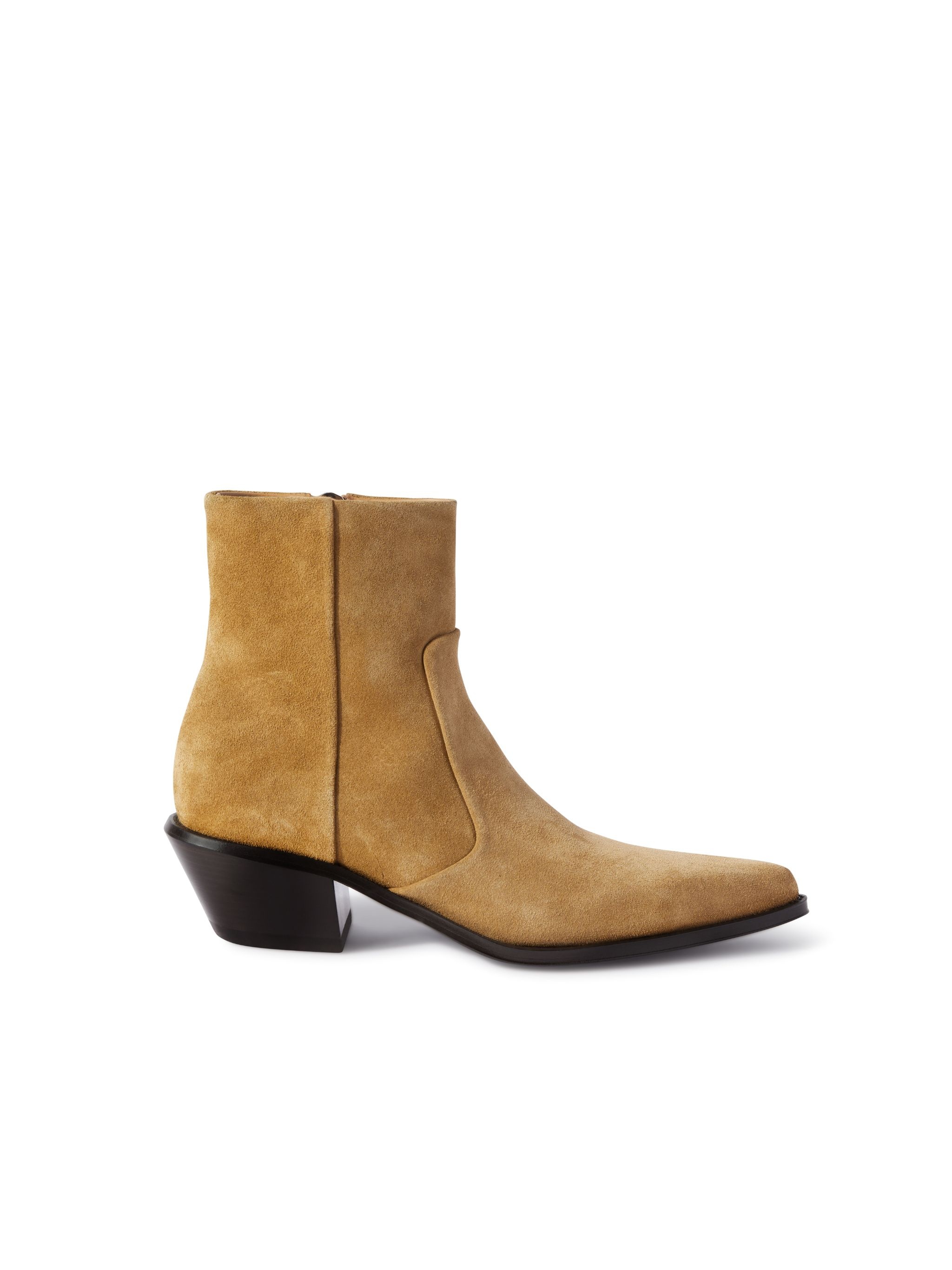 55mm Suede Ankle Boots - 1
