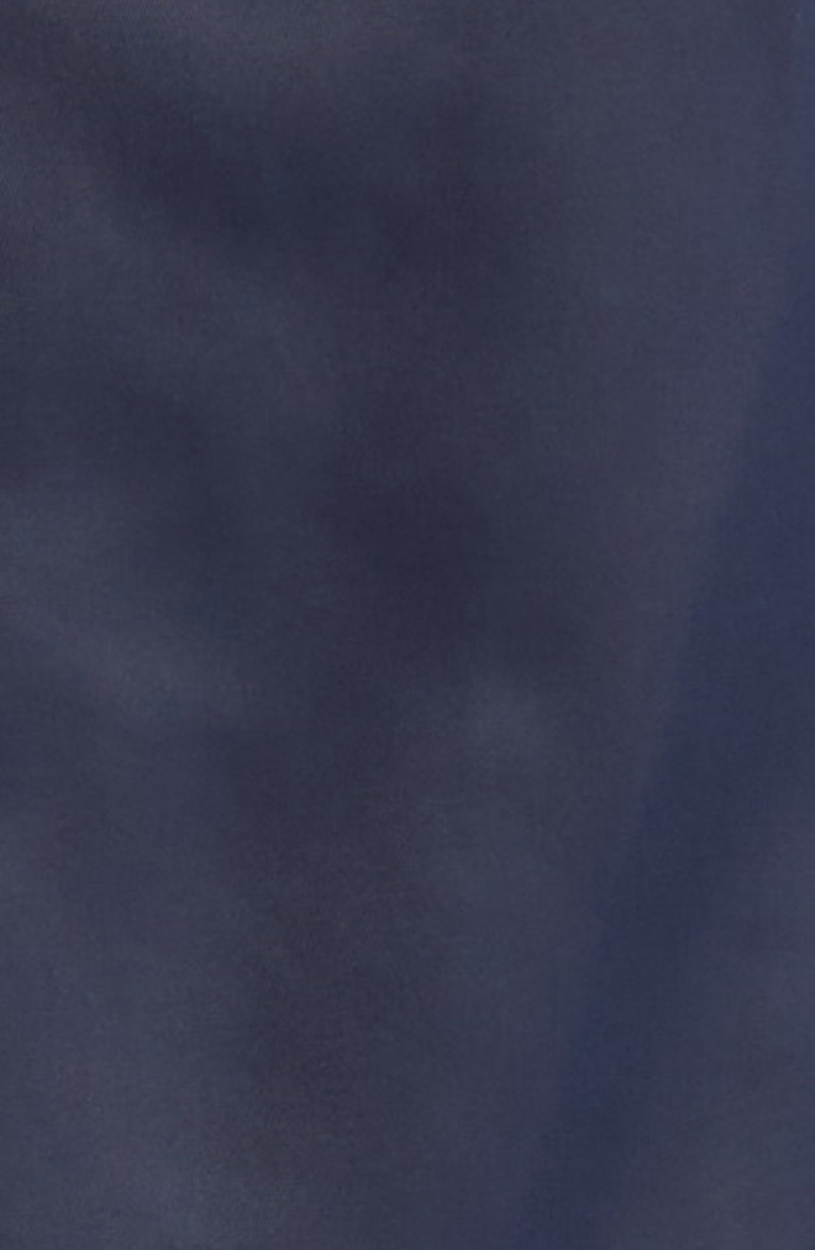 JW Anderson Curved Hem Oversize Bomber Jacket in Navy at Nordstrom - 5