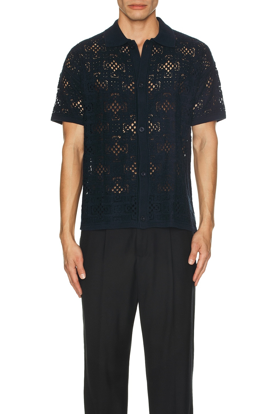 Raul Crochet Cardigan Shirt - 3