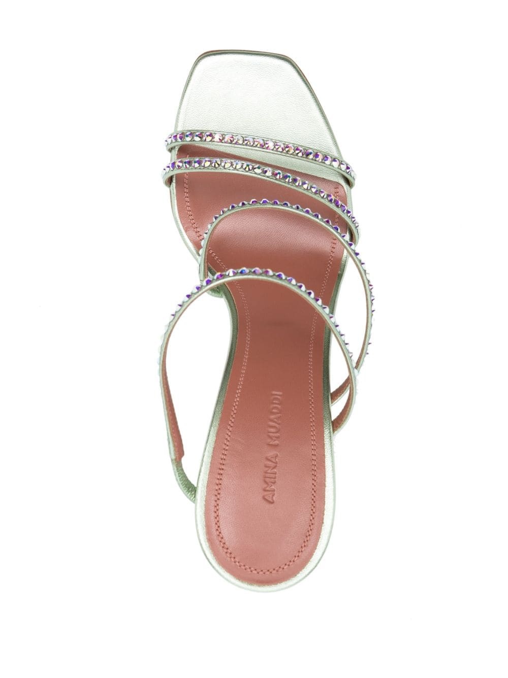 Naima 105mm crystal-embellished sandals - 8
