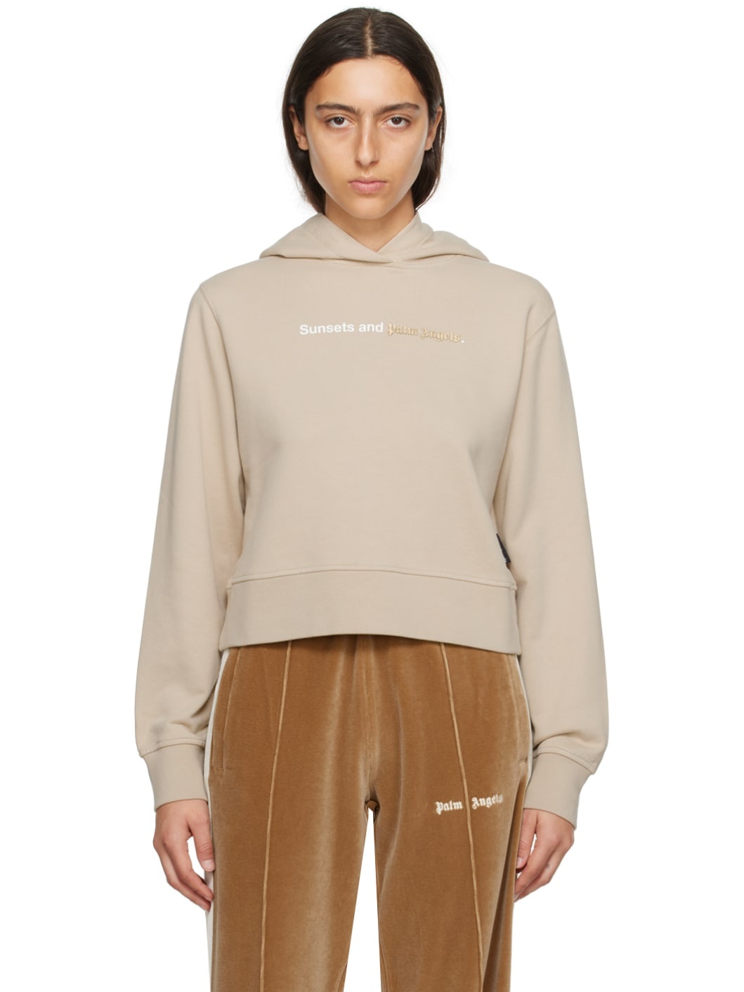 Beige Sunset Hoodie - 1