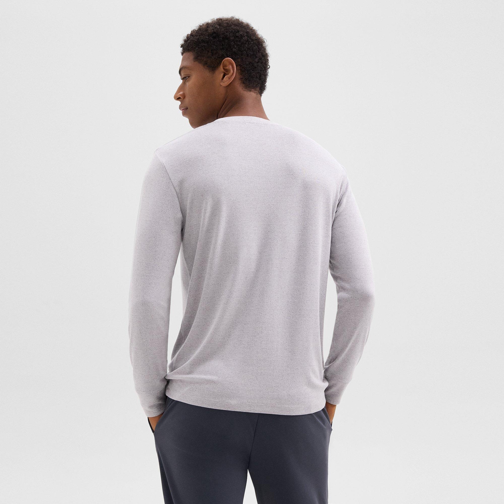 Essential Long-Sleeve Tee in Anemone Modal Jersey - 4