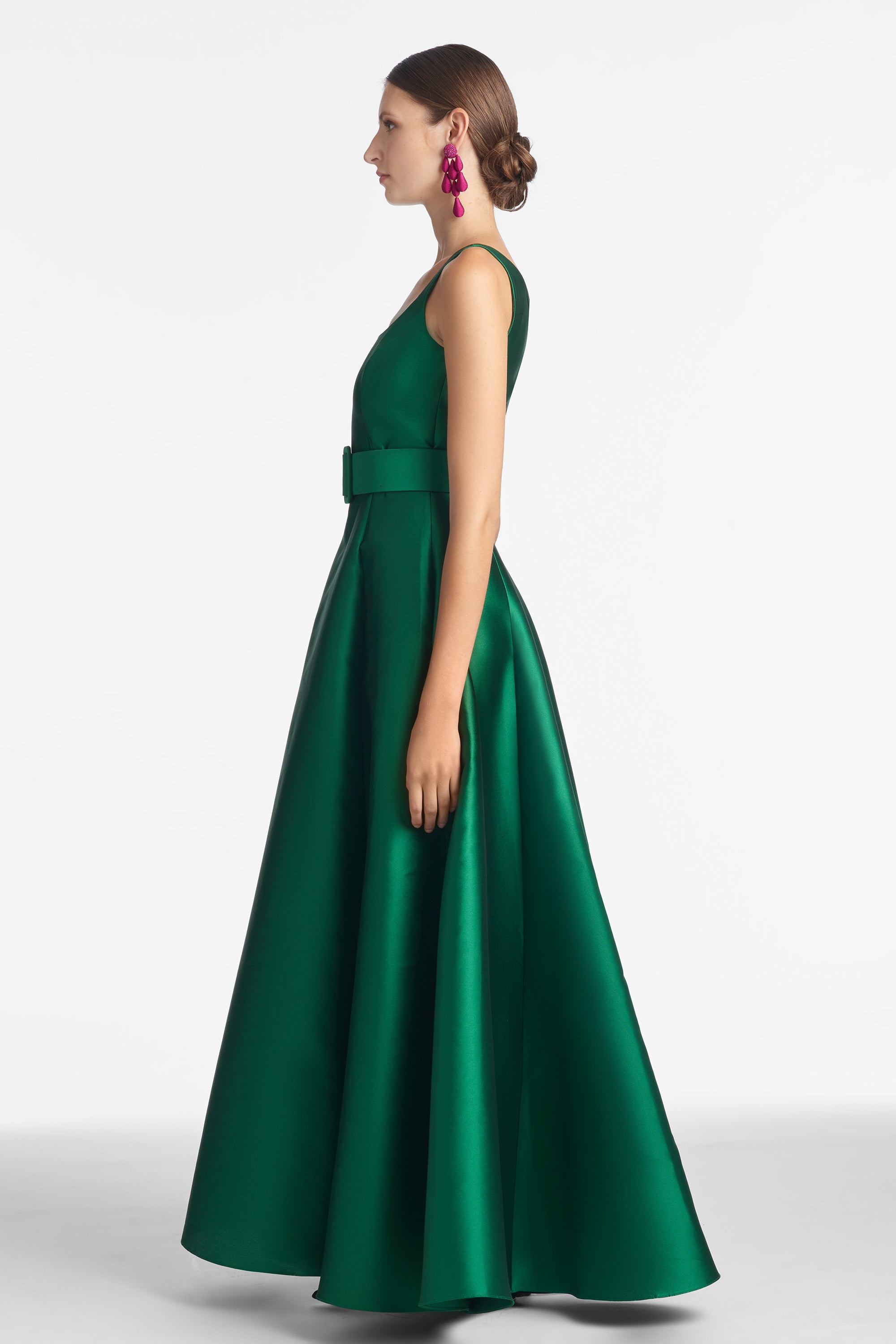 Kruse Gown - Emerald - 3