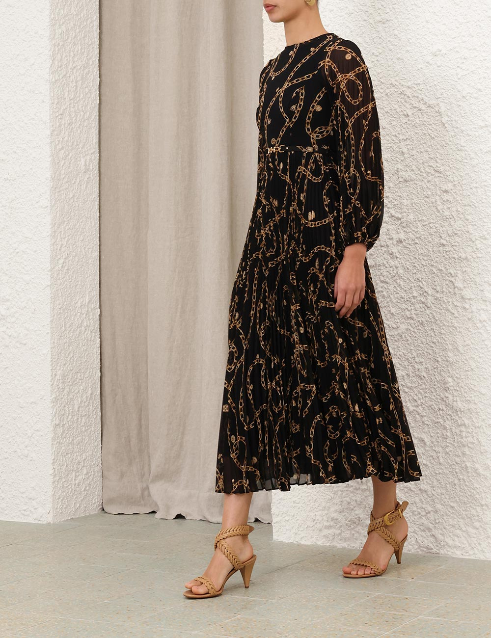 SUNRAY LONG SLEEVE DRESS - 3