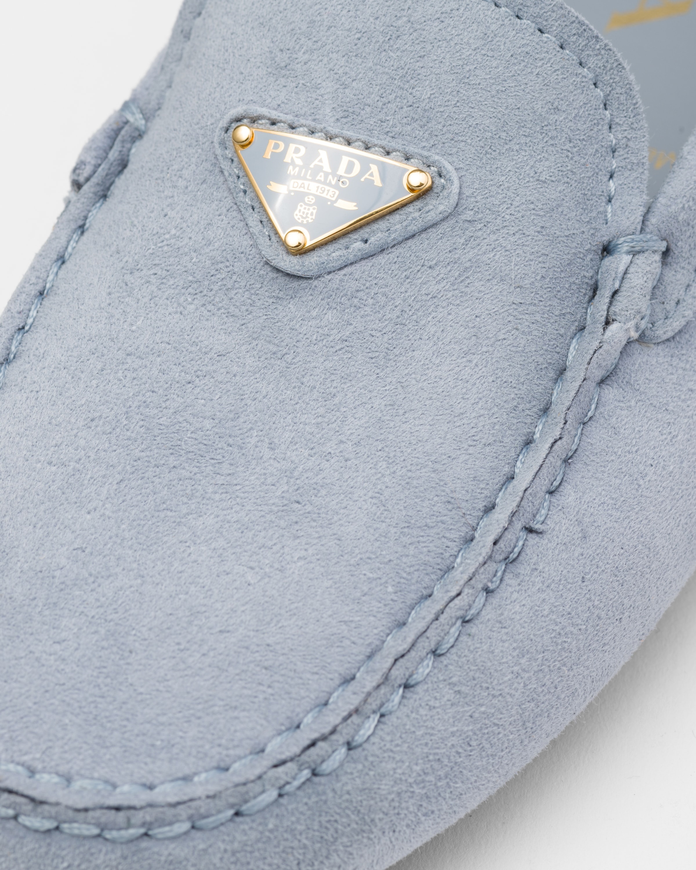 Suede driving loafers - 7