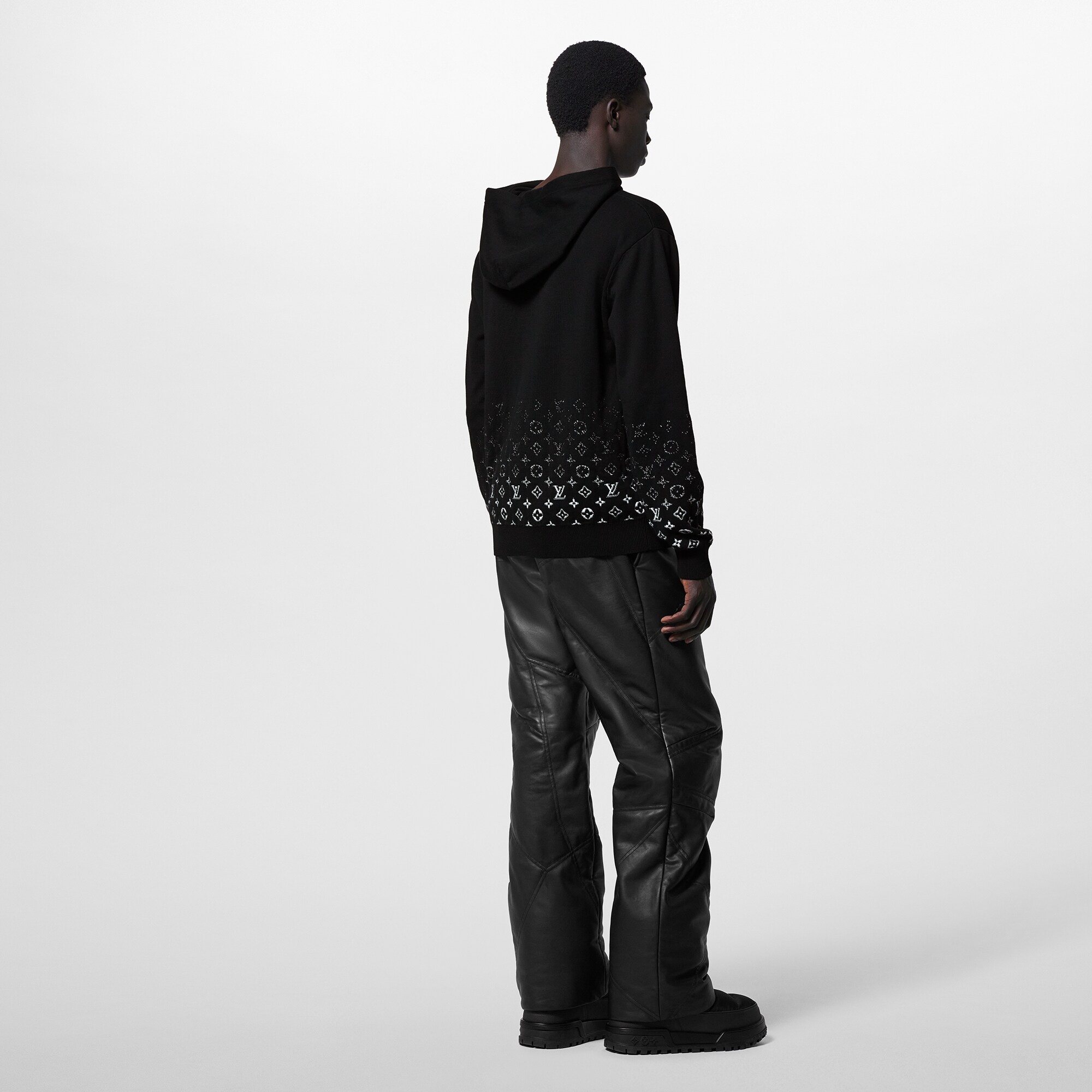Gradient Cotton Hoodie - 3