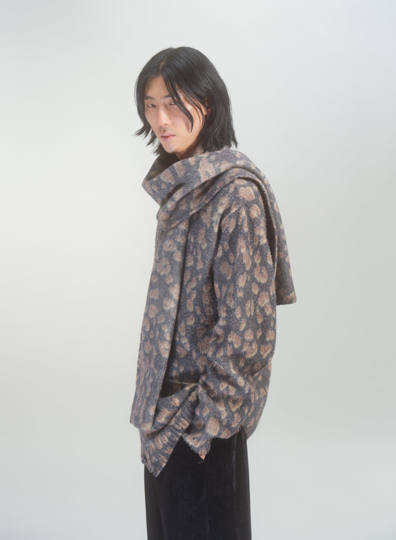 Dries Van Noten LEOPARD SCARF outlook
