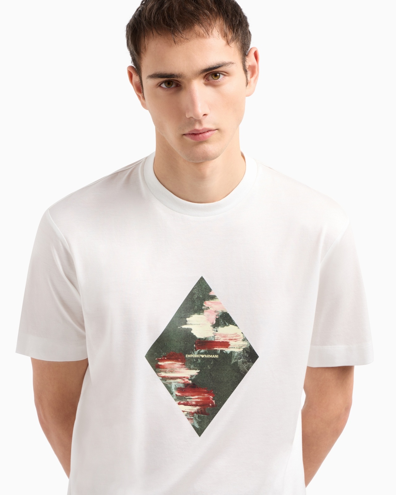 ASV LYOCELL-BLEND JERSEY T-SHIRT WITH ABSTRACT PRINT - 5