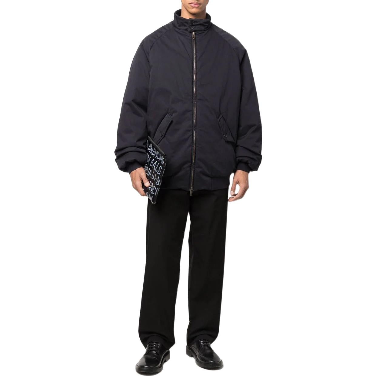 Balenciaga Harrington Bomber Jacket 'Indigo' 681418TBP018065 - 2