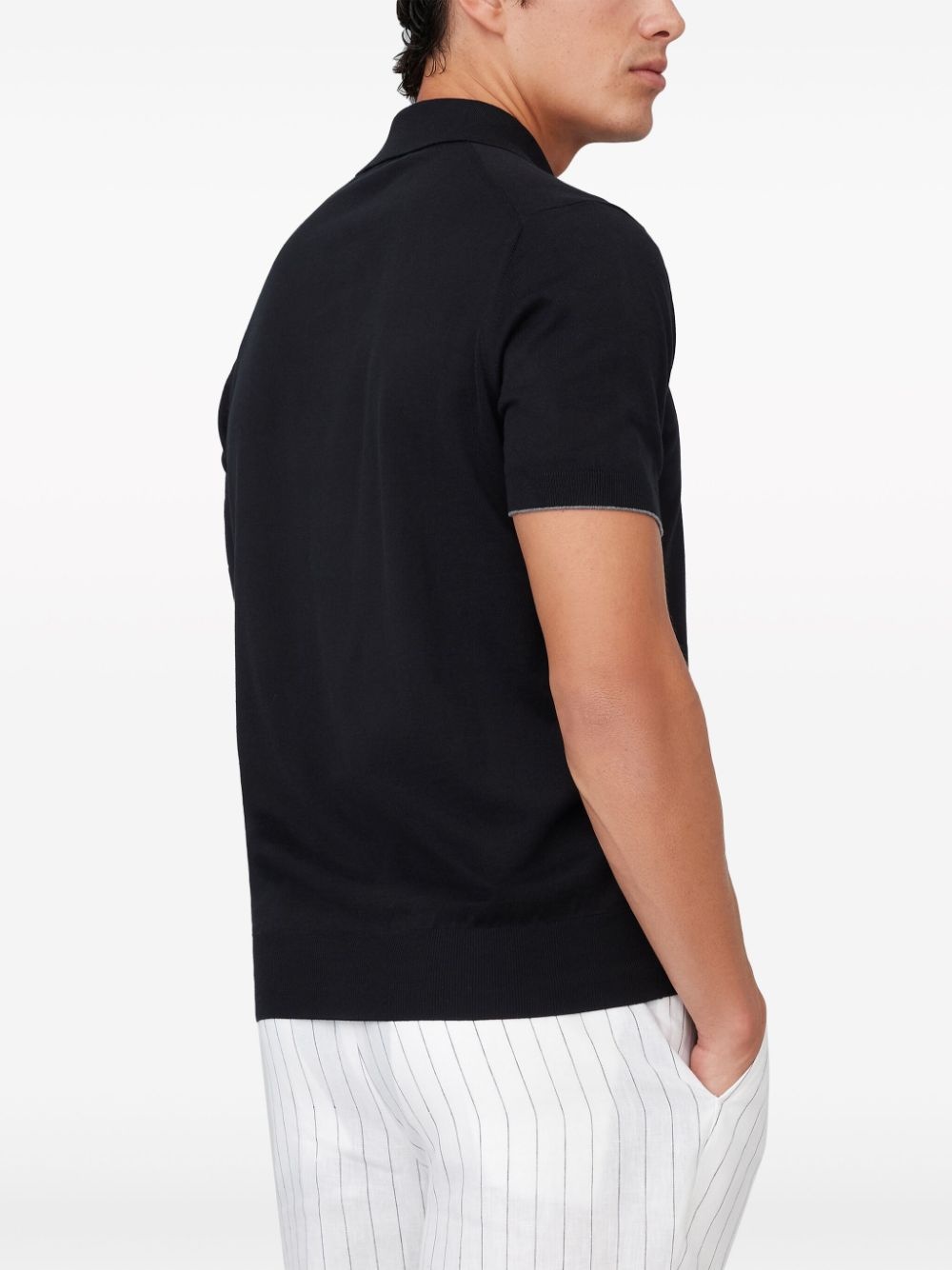 cotton polo shirt - 4