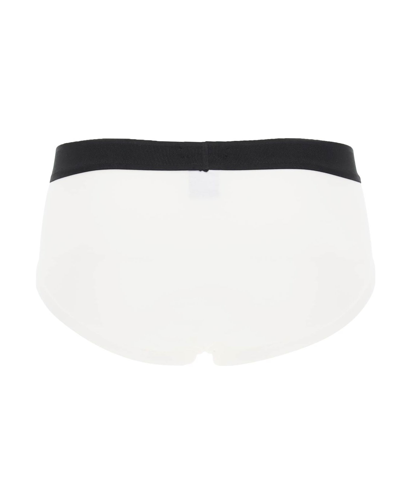 Cotton Briefs With Elastic Band - 2