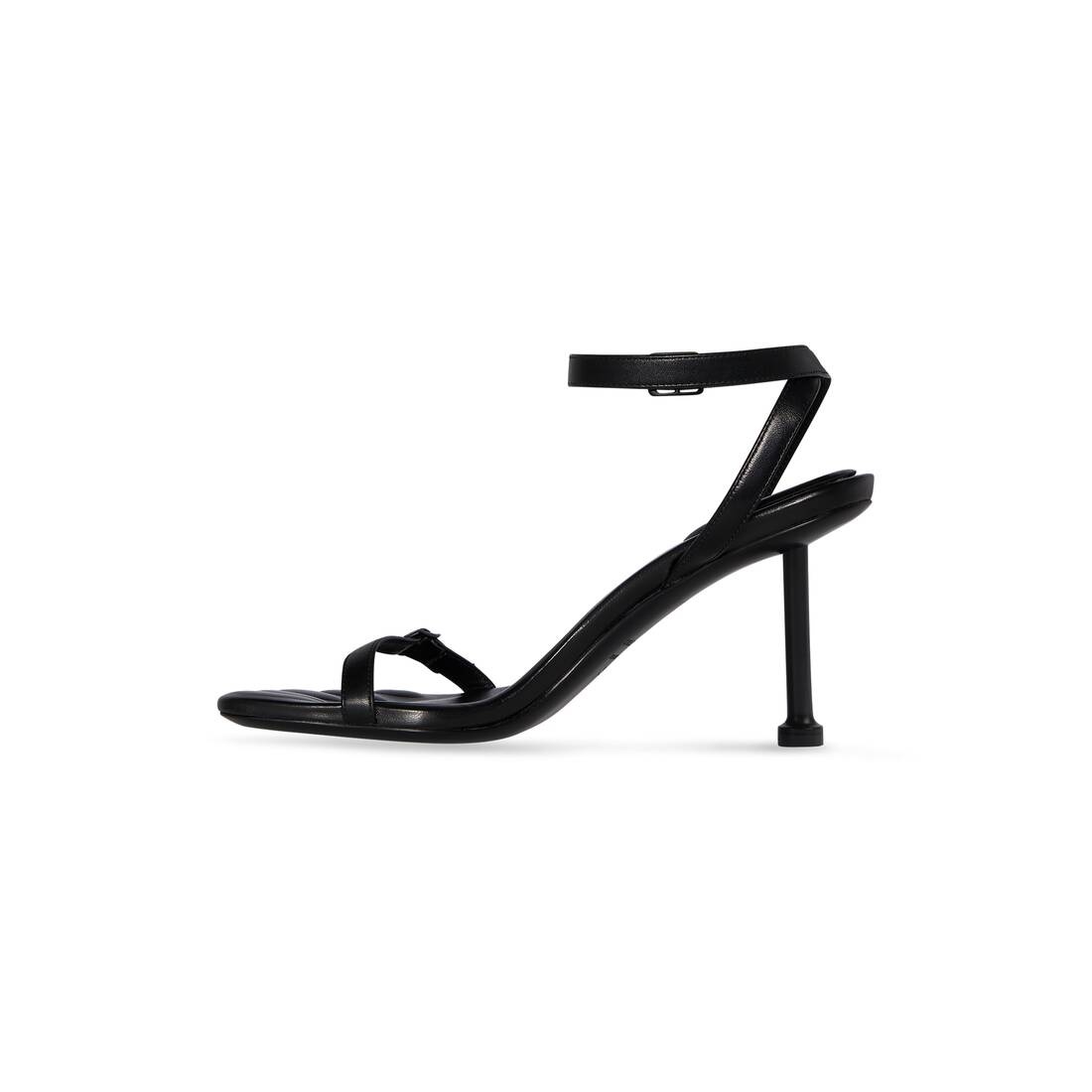 Women's Fetish 80mm Sandal in Black - 4