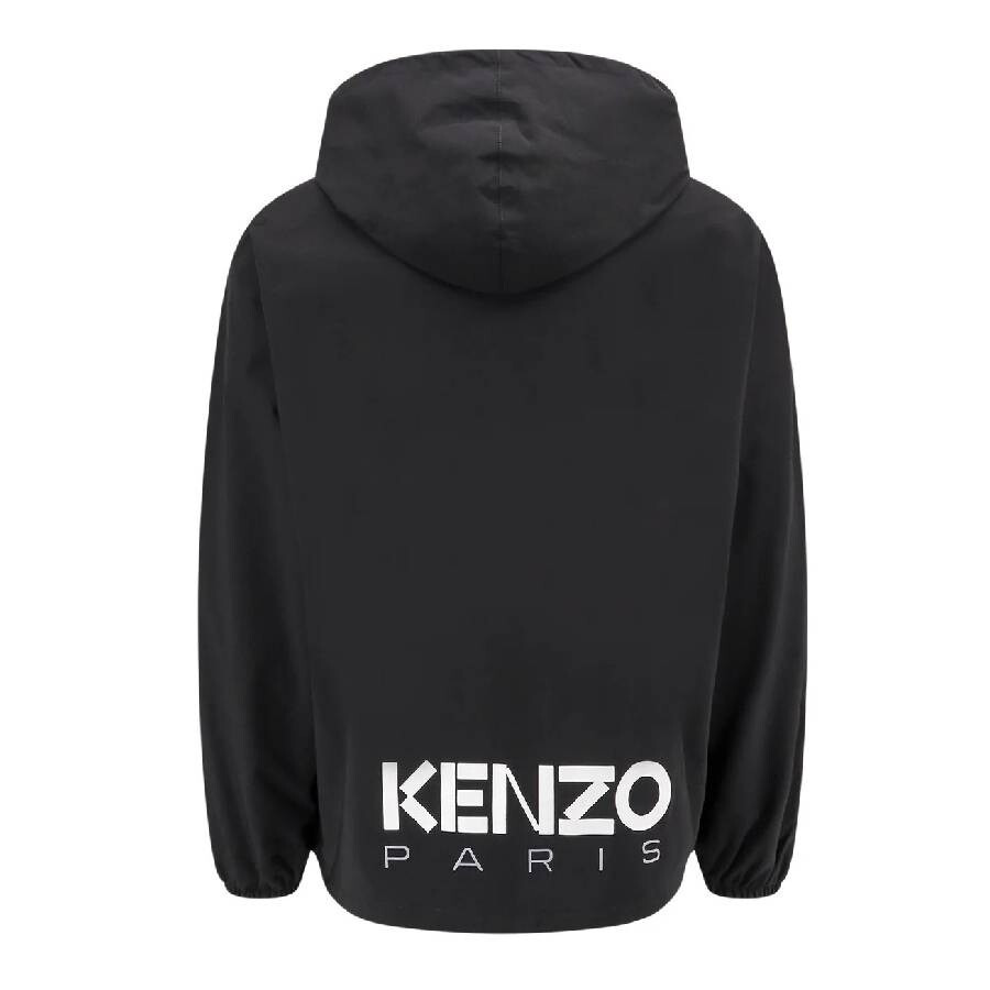 Kenzo Drawstring Logo-Patch Windbreaker Jacket - 6
