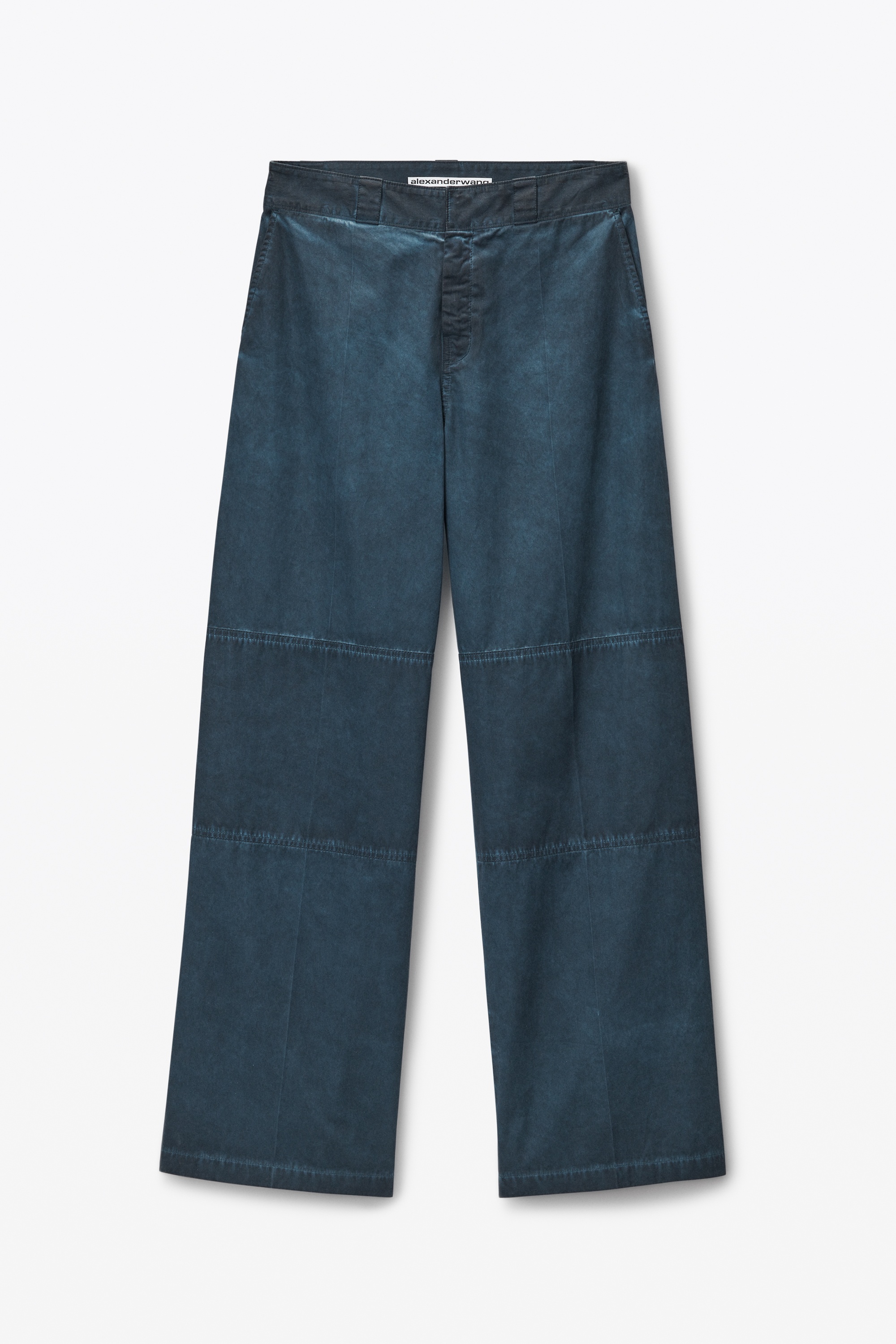 Slim-Leg Pants in Cotton - 1
